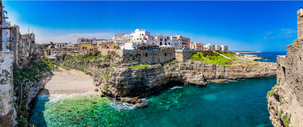 Polignano a mare: viaggio lento lungo la via traiana